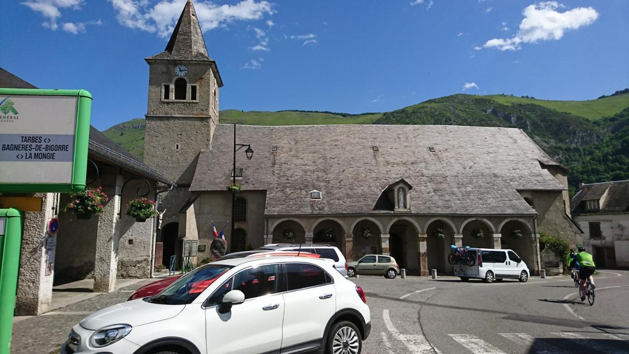 Joli studio avec balcon donnant sur la montagne Sainte-Marie-de-Campan Esterno foto