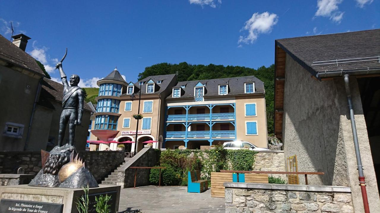 Joli studio avec balcon donnant sur la montagne Sainte-Marie-de-Campan Esterno foto
